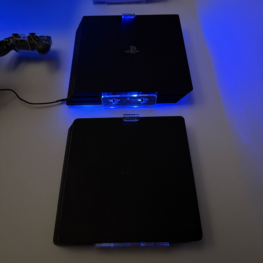Soporte PS4 en Acrílico Resistente
