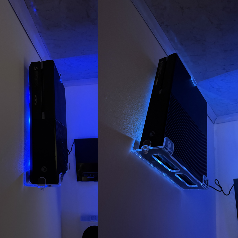 Base Acrílica Xbox One Fat Protección y Estilo
