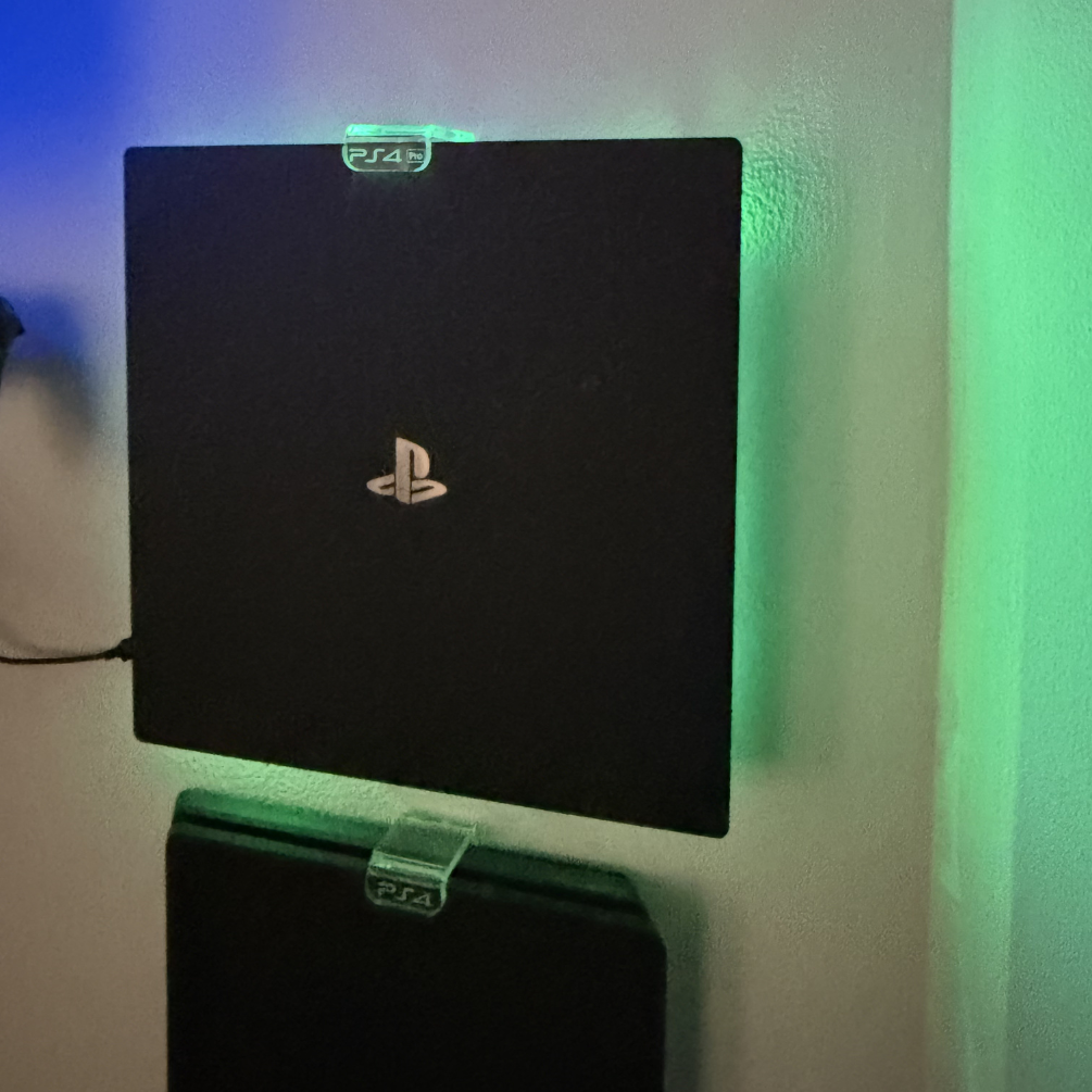 PS4 Acrílica para Mejor Ventilación