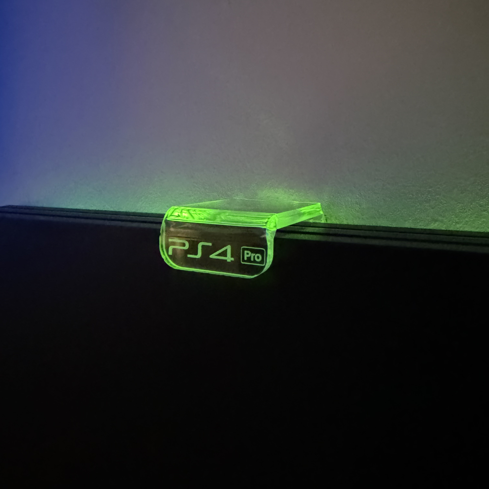 Soporte PS4 Acrílico Transparente Minimalista