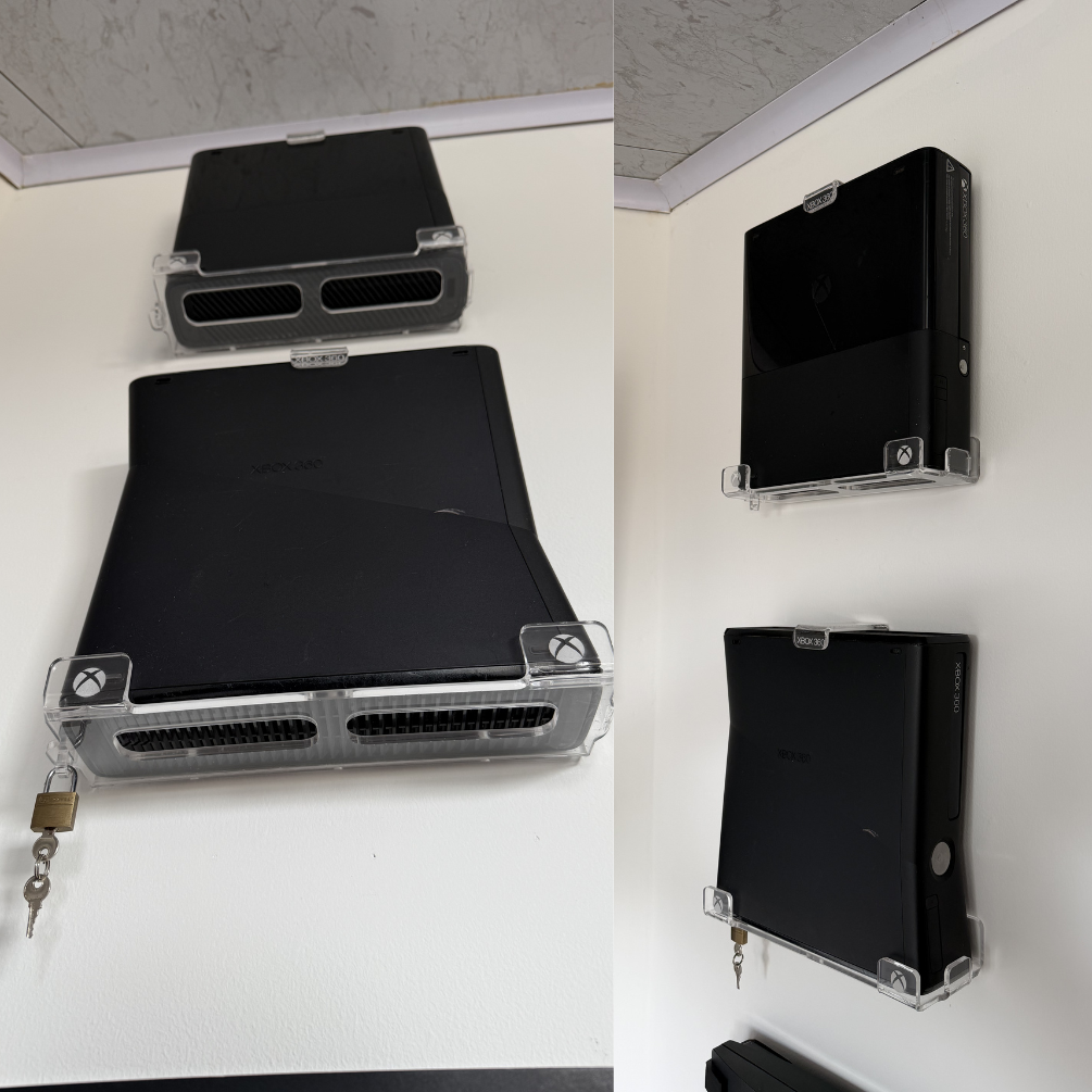 Base Xbox 360 Acrílica para Mejor Ventilación
