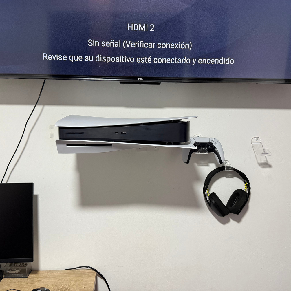 Base Acrílica PS5 Antivibración Horizontal
