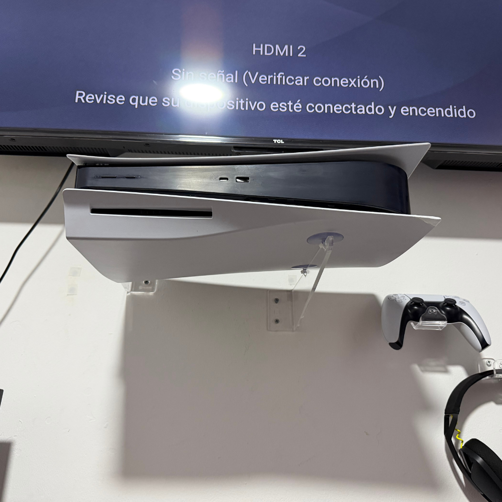 Soporte PS5 Horizontal Compacto y Seguro