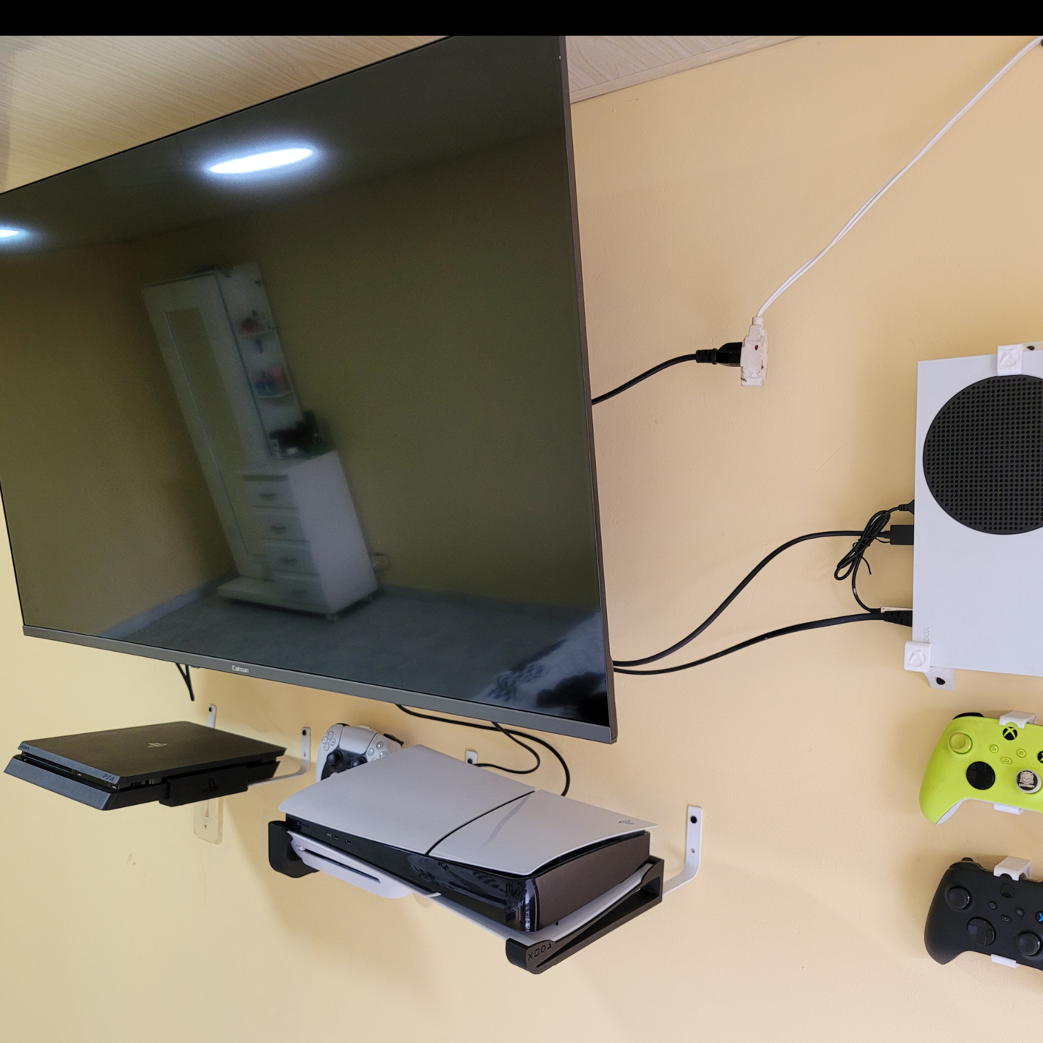 Soporte PS4 Horizontal Diseño Gamer Moderno