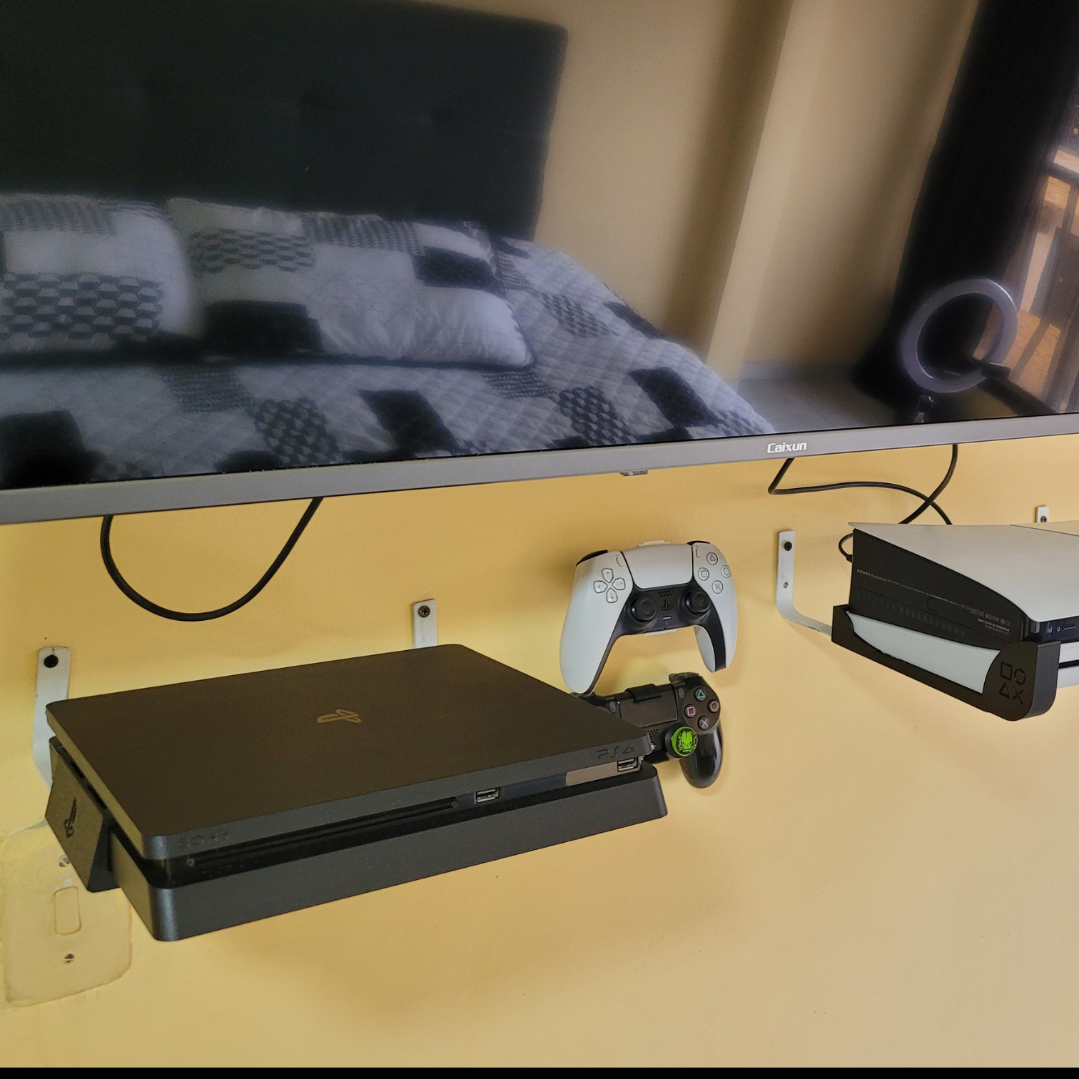 Base Horizontal para PS4 Fat Estable y Resistente
