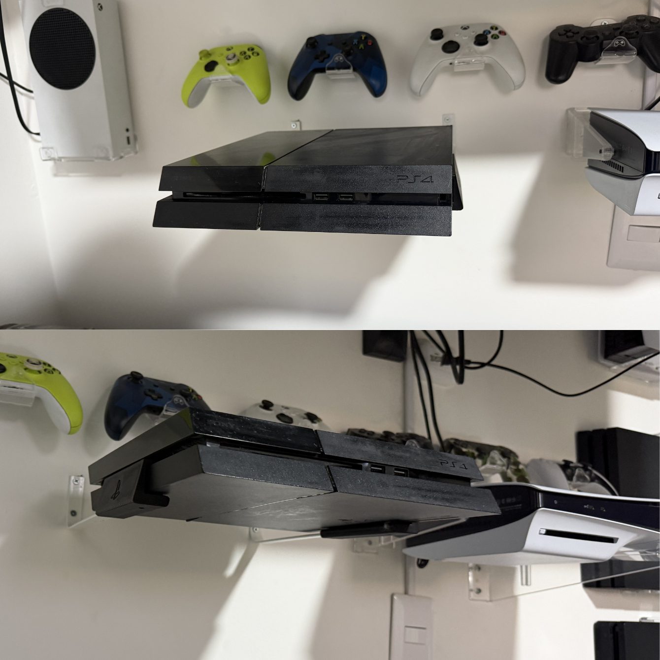 Soporte Horizontal PS4 Compacto y Seguro